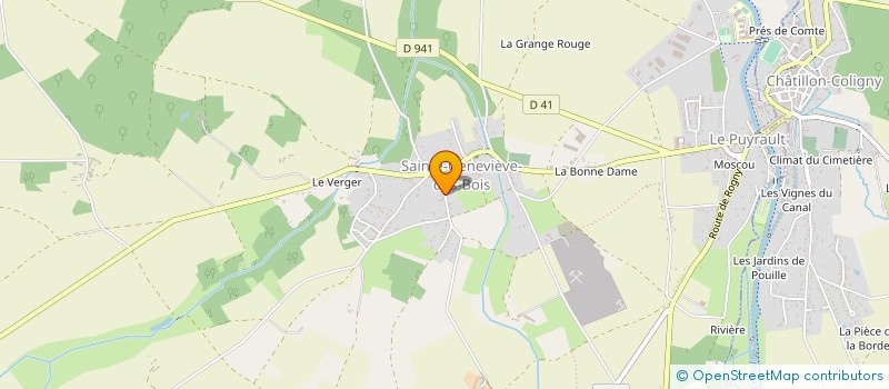 localisation de l'entreprise MONSIEUR SEBASTIEN BIBET à SAINTE-GENEVIEVE-DES-BOIS