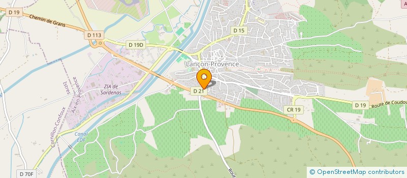 localisation de l'entreprise MONSIEUR SEBASTIEN BIERRE à LANCON-PROVENCE