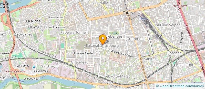 localisation de l'entreprise MONSIEUR SEBASTIEN BIGOT à TOURS