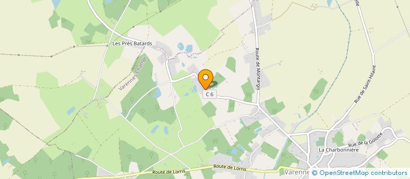 localisation de l'entreprise MONSIEUR SEBASTIEN BIGUET à VARENNES-CHANGY