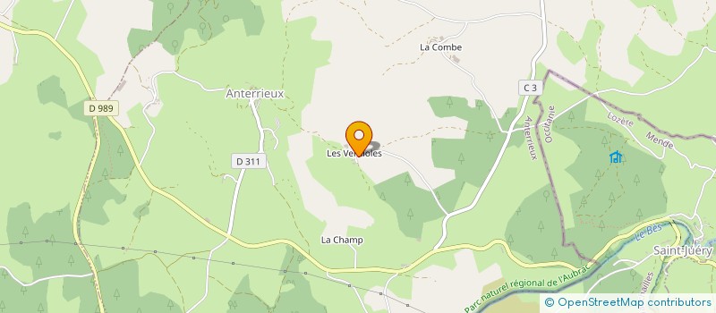 localisation de l'entreprise MONSIEUR SEBASTIEN BIRON à ANTERRIEUX