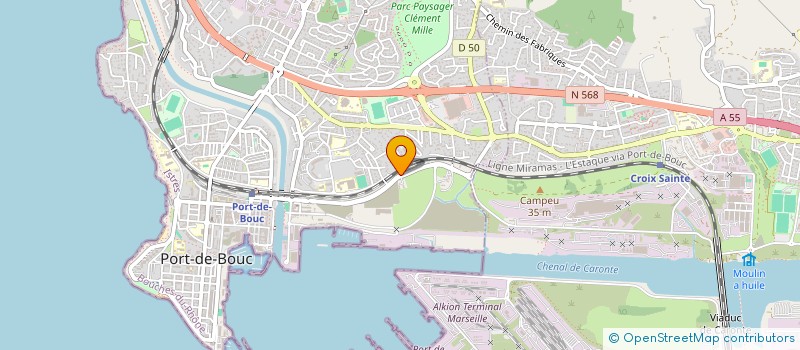 localisation de l'entreprise MONSIEUR SEBASTIEN BIRRINI  PORT-DE-BOUC