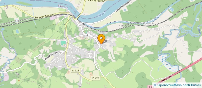 localisation de l'entreprise MONSIEUR SEBASTIEN BISET  URT