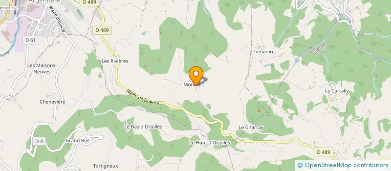 localisation de l'entreprise MONSIEUR SEBASTIEN BISSARDON  AVEIZE