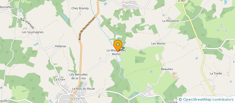 localisation de l'entreprise MONSIEUR SEBASTIEN BISSIRIEX à VAYRES