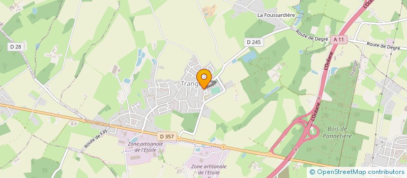 localisation de l'entreprise MONSIEUR SEBASTIEN BIZERAY à LA MILESSE