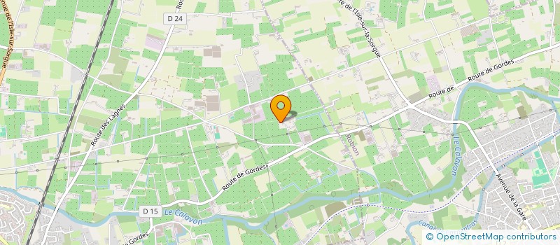 localisation de l'entreprise MONSIEUR SEBASTIEN BLAISE  CAVAILLON