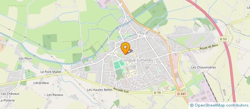 localisation de l'entreprise MONSIEUR SEBASTIEN BLANCHET à GENNES-VAL-DE-LOIRE