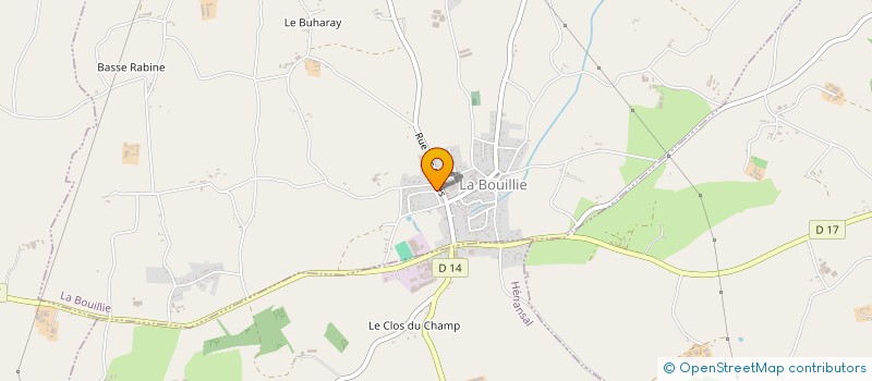 localisation de l'entreprise MONSIEUR SEBASTIEN BLANCHET à LA BOUILLIE