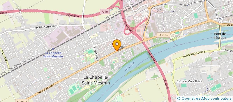localisation de l'entreprise MONSIEUR SEBASTIEN BLANCHIER à LA CHAPELLE-SAINT-MESMIN
