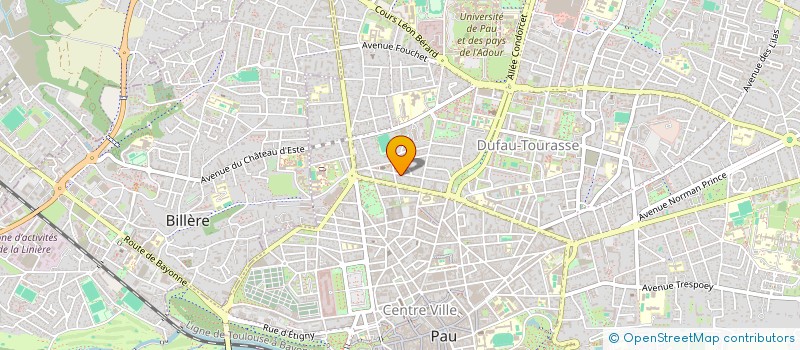localisation de l'entreprise MONSIEUR SEBASTIEN BLAZQUEZ à PAU