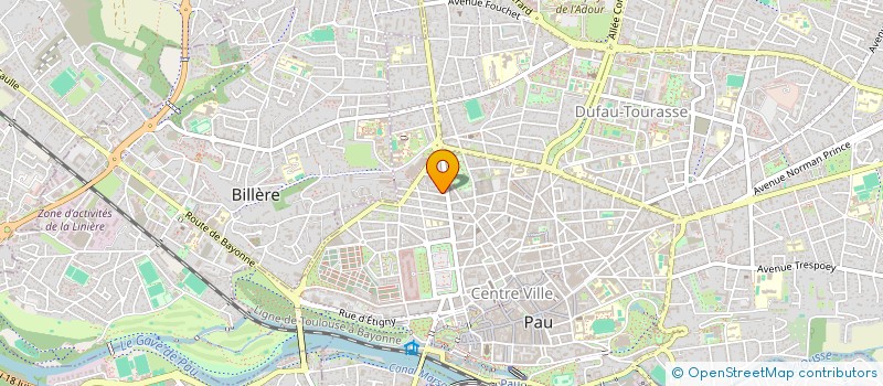 localisation de l'entreprise MONSIEUR SEBASTIEN BLONDEEL à PAU