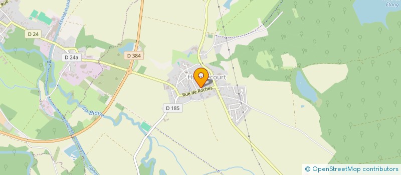 localisation de l'entreprise MONSIEUR SEBASTIEN BLONDELET à HUMBECOURT