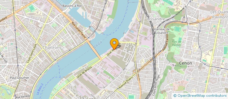 localisation de l'entreprise MONSIEUR SEBASTIEN BLOTIN  BORDEAUX