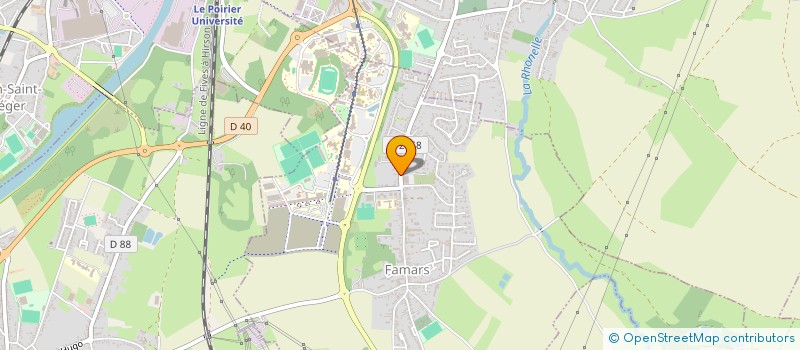 localisation de l'entreprise MONSIEUR SEBASTIEN BOCCARA  FAMARS