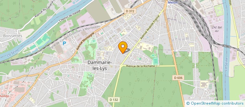 localisation de l'entreprise MONSIEUR SEBASTIEN BOCQUEL à DAMMARIE-LES-LYS