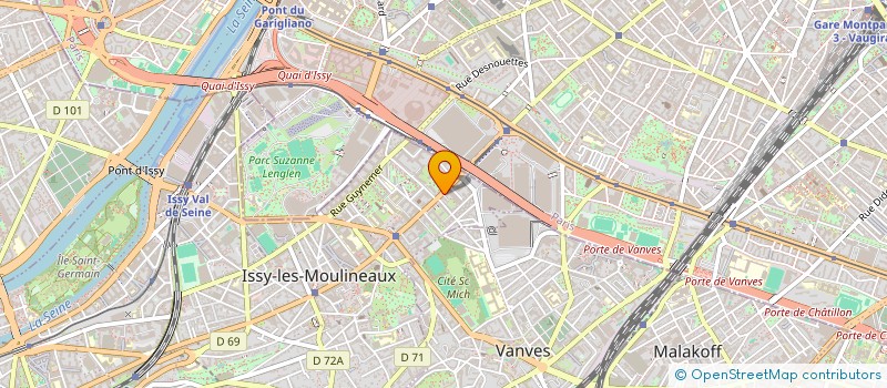 localisation de l'entreprise MONSIEUR SEBASTIEN BOCQUILLON à ISSY-LES-MOULINEAUX