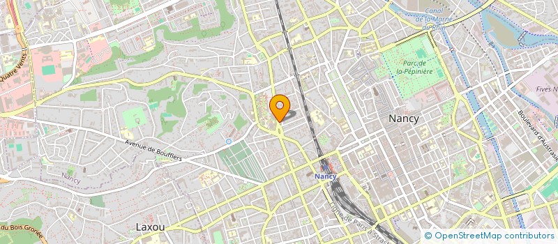 localisation de l'entreprise MONSIEUR SEBASTIEN BODART  NANCY