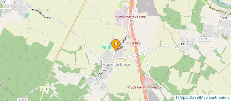 localisation de l'entreprise MONSIEUR SEBASTIEN BODET à VILLOGNON