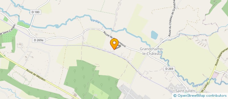 localisation de l'entreprise MONSIEUR SEBASTIEN BOISNARD  SAINT-PIERRE-EN-AUGE