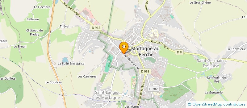 localisation de l'entreprise MONSIEUR SEBASTIEN BOISNARD à MORTAGNE-AU-PERCHE