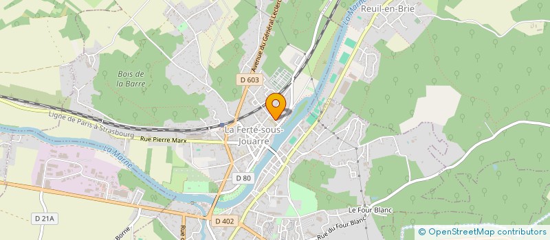 localisation de l'entreprise MONSIEUR SEBASTIEN BOISSEAU à LA FERTE-SOUS-JOUARRE