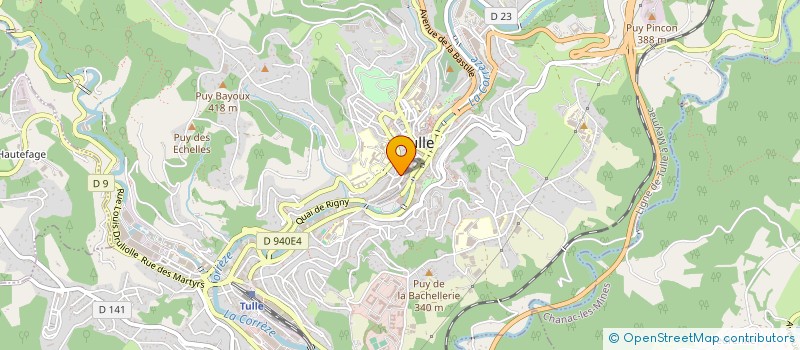 localisation de l'entreprise MONSIEUR SEBASTIEN BOMBILLON  RODEZ