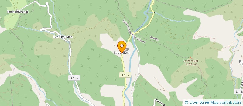 localisation de l'entreprise MONSIEUR SEBASTIEN BOMPARD  AUBENASSON