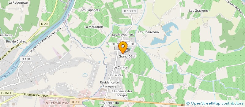 localisation de l'entreprise MONSIEUR SEBASTIEN BON  SAINT-QUENTIN-DE-CAPLONG