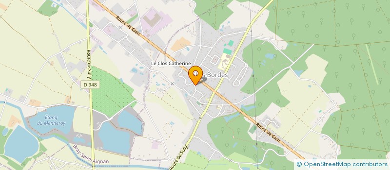 localisation de l'entreprise MONSIEUR SEBASTIEN BONHOMME à LES BORDES