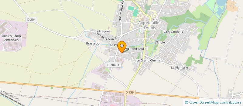 localisation de l'entreprise MONSIEUR SEBASTIEN BONIN  AIGREFEUILLE-D'AUNIS