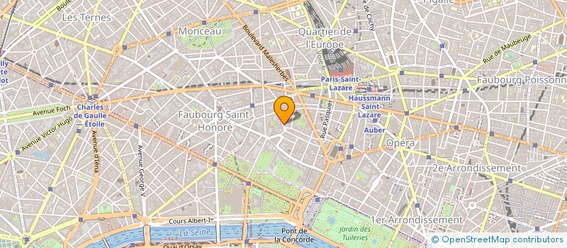 localisation de l'entreprise MONSIEUR SEBASTIEN BONNARD  PARIS