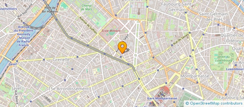 localisation de l'entreprise MONSIEUR SEBASTIEN BONNEL  PARIS