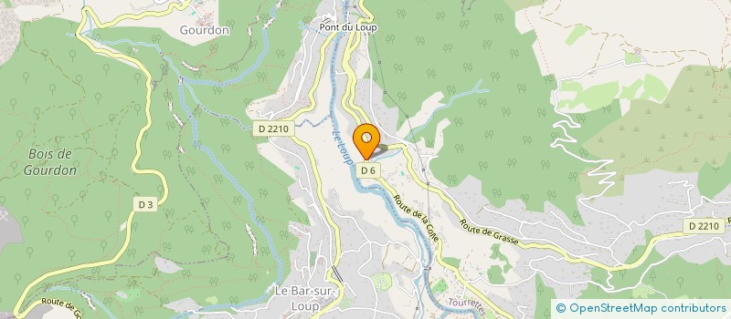 localisation de l'entreprise MONSIEUR SEBASTIEN BONNET à TOURRETTES-SUR-LOUP