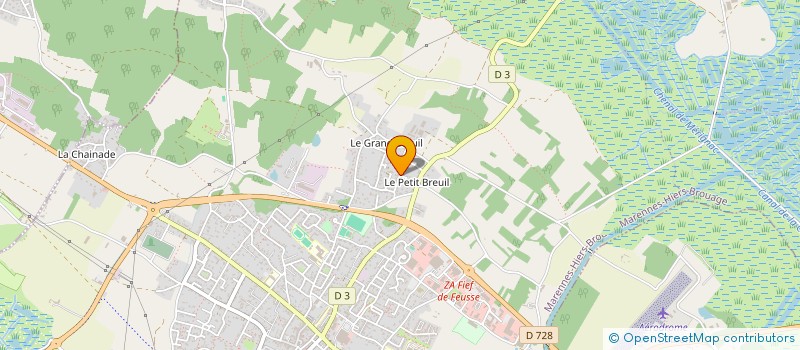 localisation de l'entreprise MONSIEUR SEBASTIEN BONTEMP  MARENNES-HIERS-BROUAGE