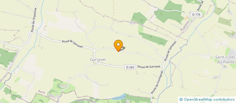 localisation de l'entreprise MONSIEUR SEBASTIEN BORDES  GARRAVET