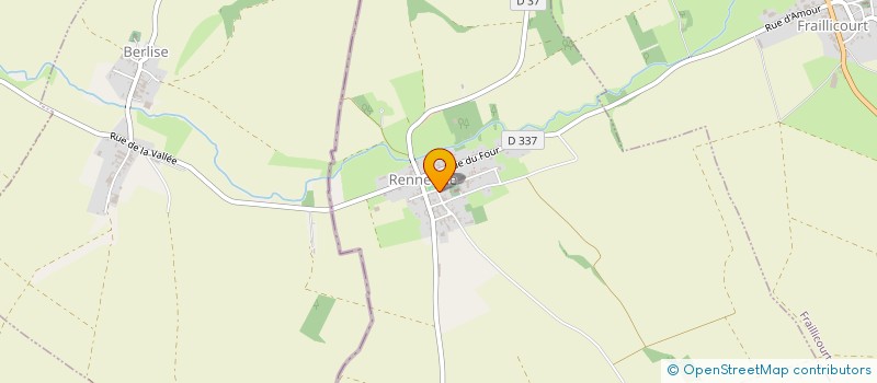 localisation de l'entreprise MONSIEUR SEBASTIEN BORGNET  CHAUMONT PORCIEN