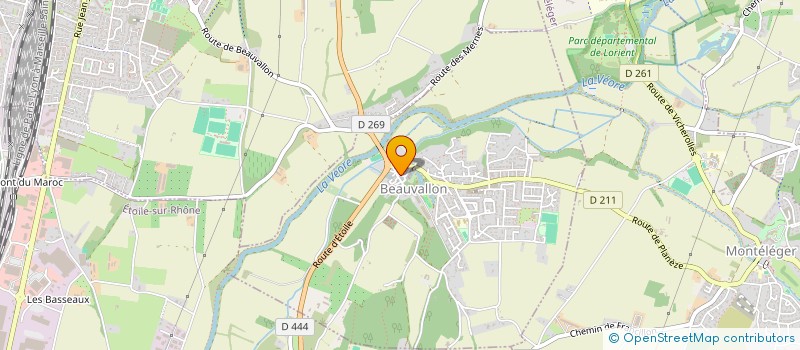 localisation de l'entreprise MONSIEUR SEBASTIEN BOST  BEAUVALLON