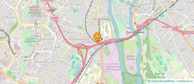 localisation de l'entreprise MONSIEUR SEBASTIEN BOUCHETOUT à TOULOUSE