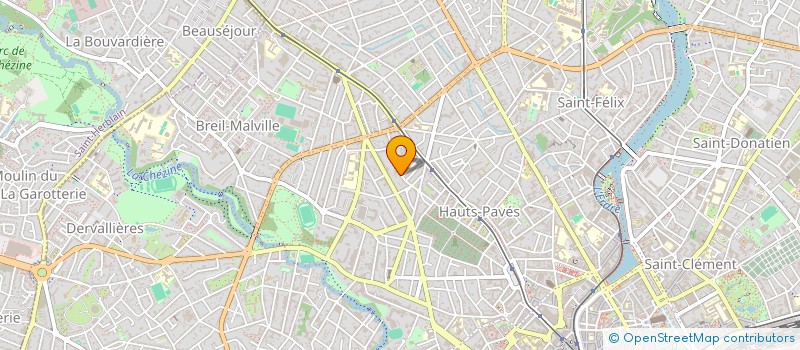 localisation de l'entreprise MONSIEUR SEBASTIEN BOUET  NANTES