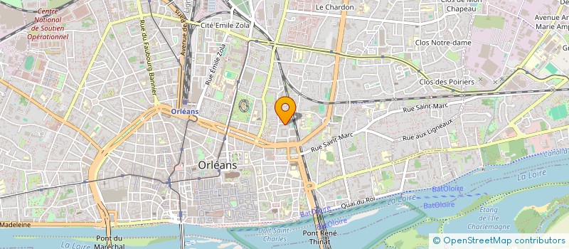 localisation de l'entreprise MONSIEUR SEBASTIEN BOUEZ à ORLEANS