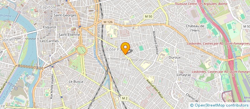 localisation de l'entreprise MONSIEUR SEBASTIEN BOUFFARD à TOULOUSE