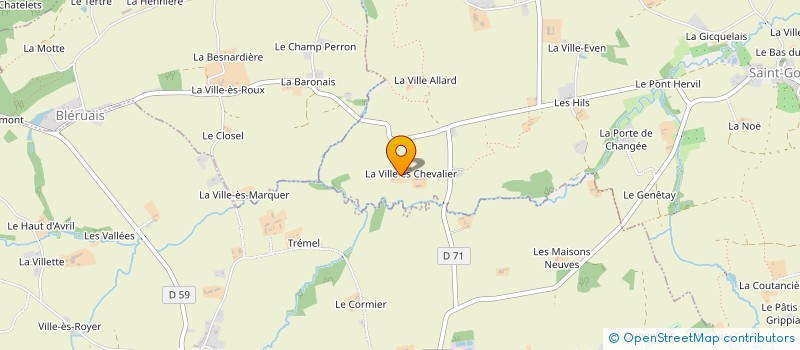 localisation de l'entreprise MONSIEUR SEBASTIEN BOUGEARD  SAINT-GONLAY