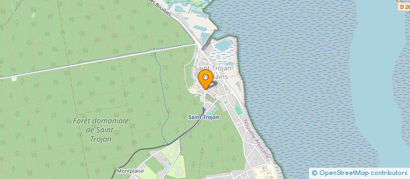 localisation de l'entreprise MONSIEUR SEBASTIEN BOUILLAUD  SAINT-TROJAN-LES-BAINS