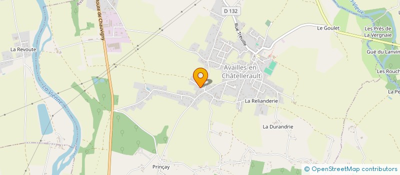 localisation de l'entreprise MONSIEUR SEBASTIEN BOUJU  AVAILLES-EN-CHATELLERAULT