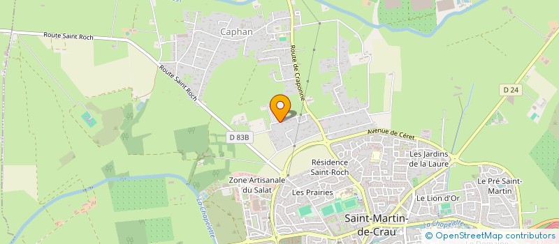 localisation de l'entreprise MONSIEUR SEBASTIEN BOUKHALFA à SAINT-MARTIN-DE-CRAU