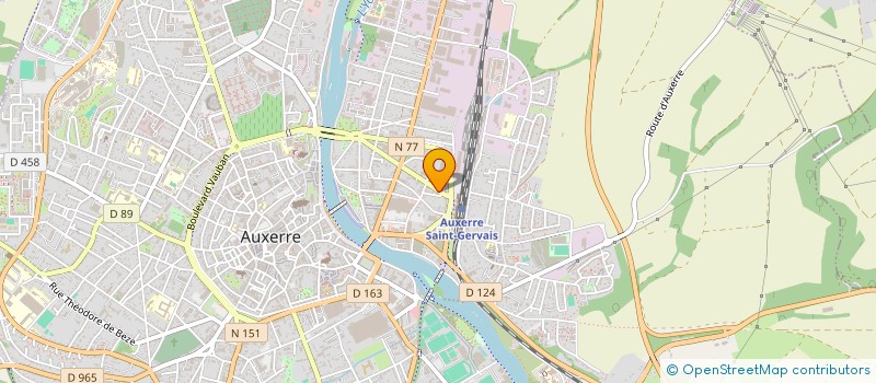 localisation de l'entreprise MONSIEUR SEBASTIEN BOULARD à AUXERRE