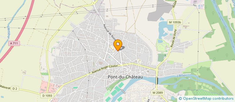 localisation de l'entreprise MONSIEUR SEBASTIEN BOULICOT à PONT-DU-CHATEAU