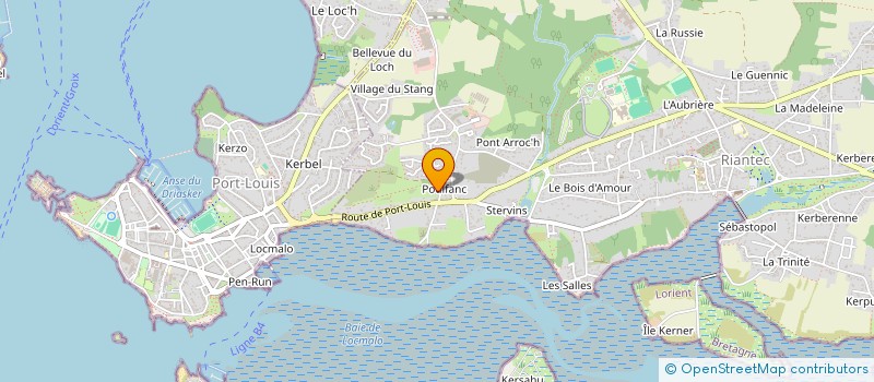 localisation de l'entreprise MONSIEUR SEBASTIEN BOULOCHE  RIANTEC