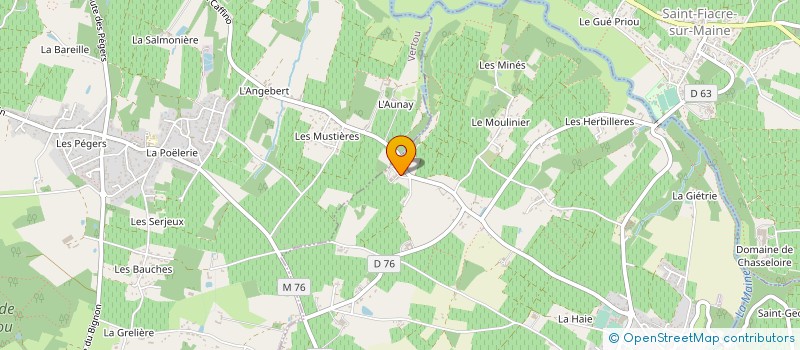 localisation de l'entreprise MONSIEUR SEBASTIEN BOUNY à CHATEAU-THEBAUD